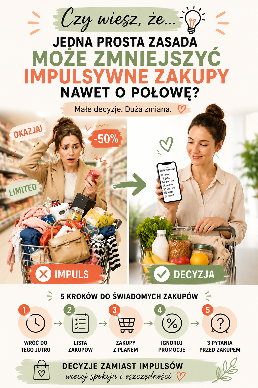Jak ograniczyć impulsywne zakupy krok po kroku