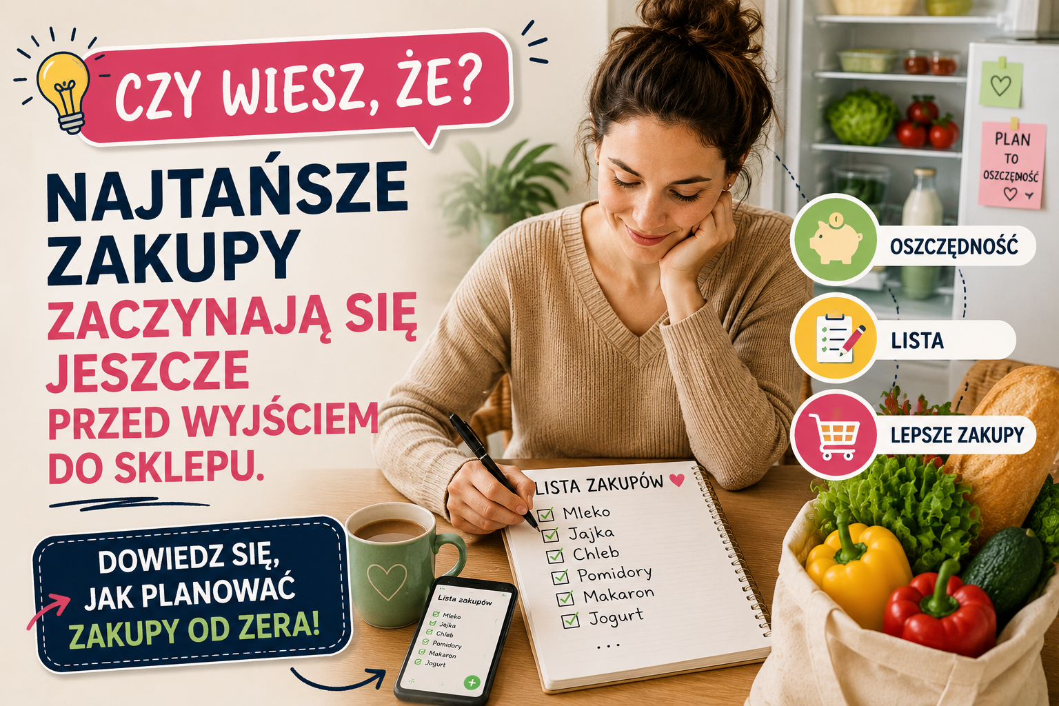 Jak zacząć planować zakupy od zera