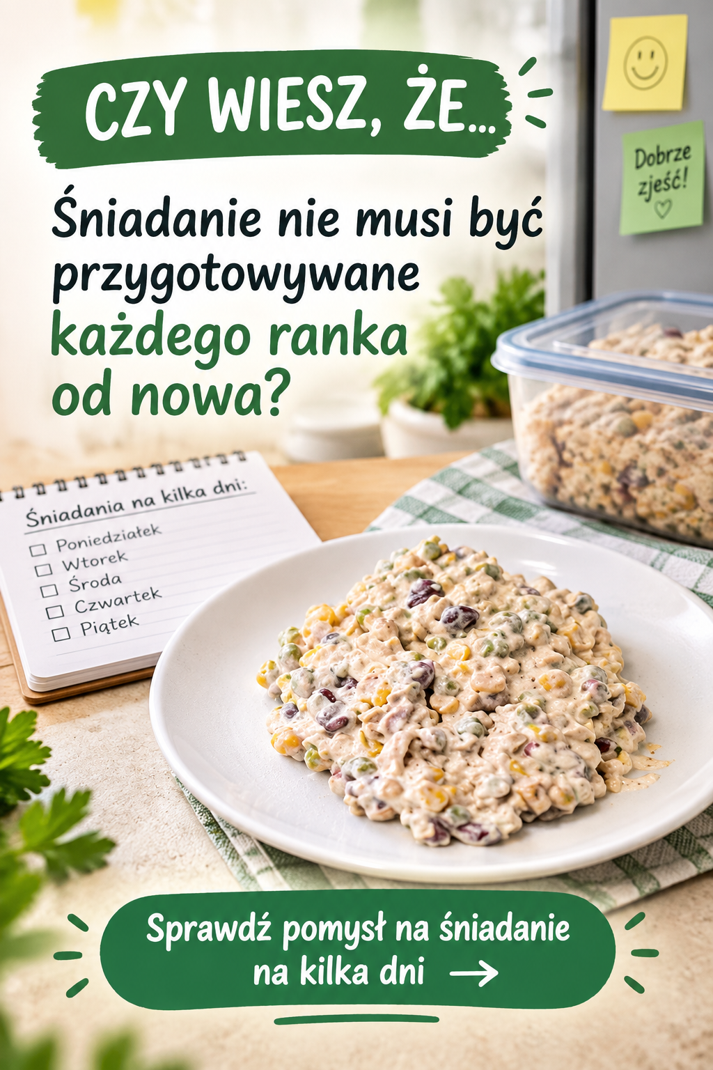Sałatka meksykańska – śniadanie na kilka dni